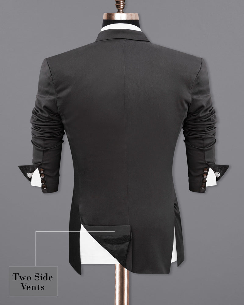 Piano Gray Premium Cotton Suit