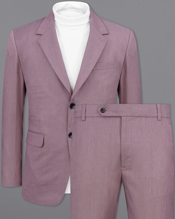 Cinereous Pink Premium Cotton Single Breasted Suit ST2146-SB-36, ST2146-SB-38, ST2146-SB-40, ST2146-SB-42, ST2146-SB-44, ST2146-SB-46, ST2146-SB-48, ST2146-SB-50, ST2146-SB-52, ST2146-SB-54, ST2146-SB-56, ST2146-SB-58, ST2146-SB-60