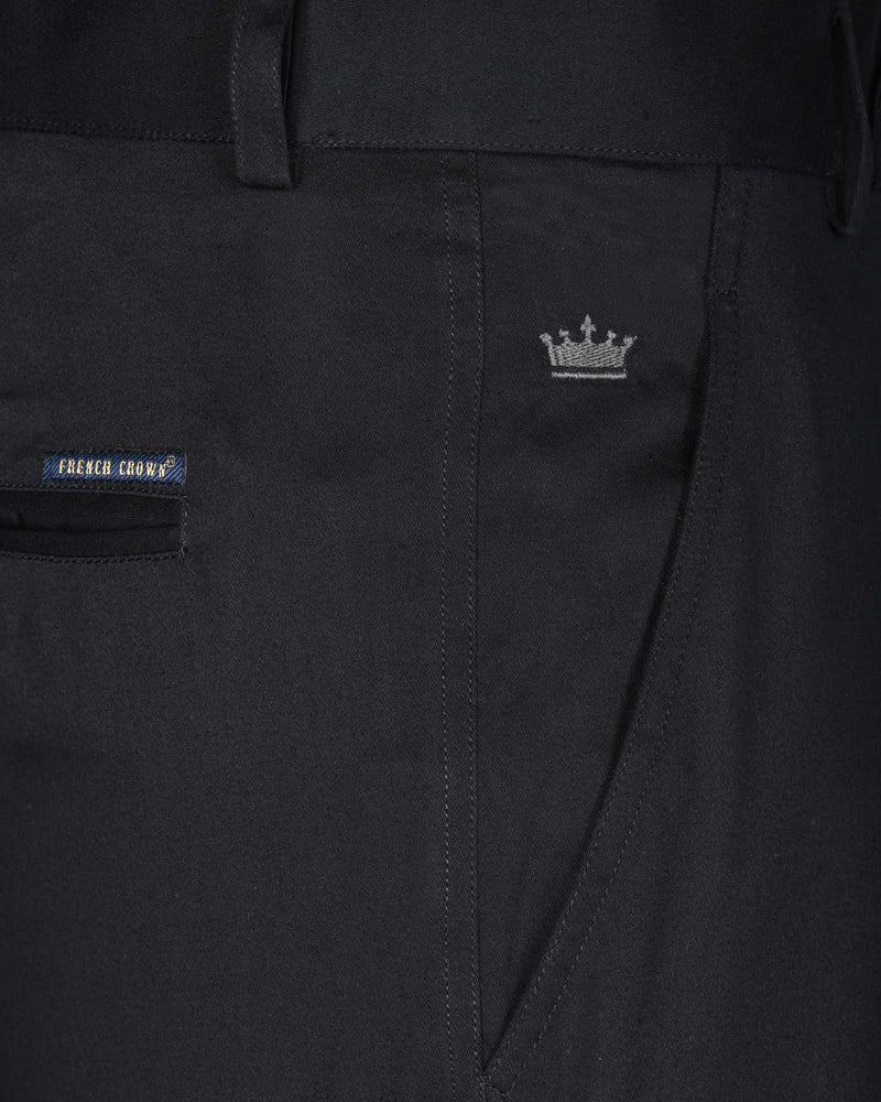 Black Patch Pockets Performance Suit