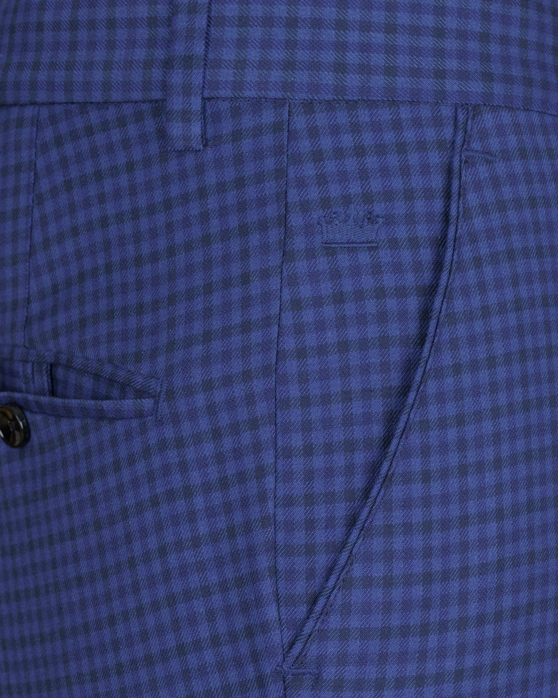 East Bay Blue Gingham Woolrich Pant T1430-28, T1430-30, T1430-32, T1430-34, T1430-36, T1430-38, T1430-40, T1430-42, T1430-44