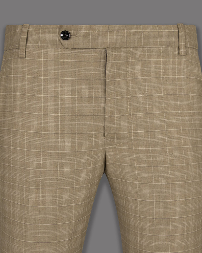 Arrowtown Brown Plaid Pant T1285-28, T1285-30, T1285-40, T1285-32, T1285-34, T1285-36, T1285-42, T1285-38, T1285-44