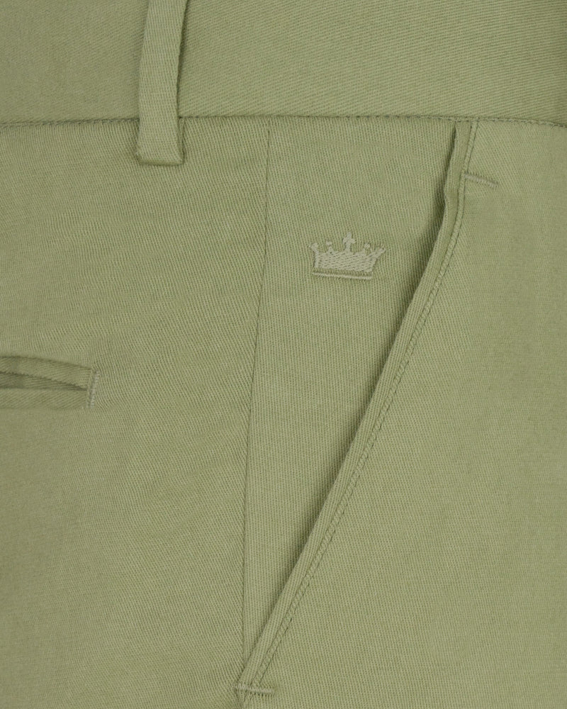 Kelp Green Heavyweight Premium Cotton Pant