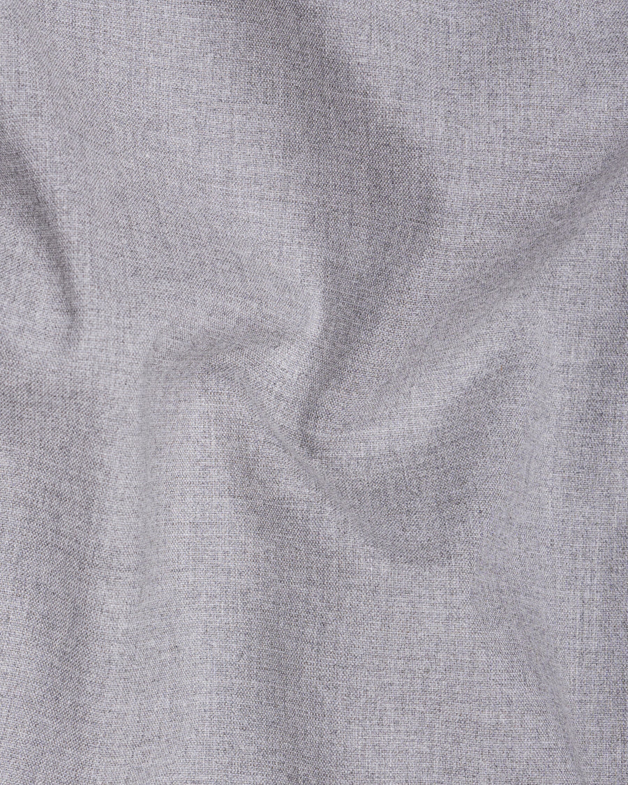 French Gray Wool Rich Pant T1495-28, T1495-30, T1495-32, T1495-34, T1495-36, T1495-38, T1495-40, T1495-42, T1495-44