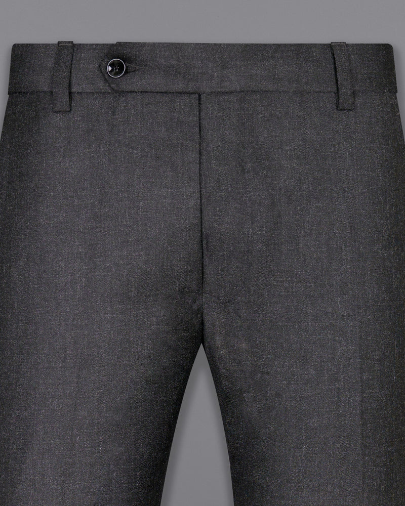 Charcoal Wool Rich Sports Pant T1530-28, T1530-30, T1530-32, T1530-34, T1530-36, T1530-38, T1530-40, T1530-42, T1530-44