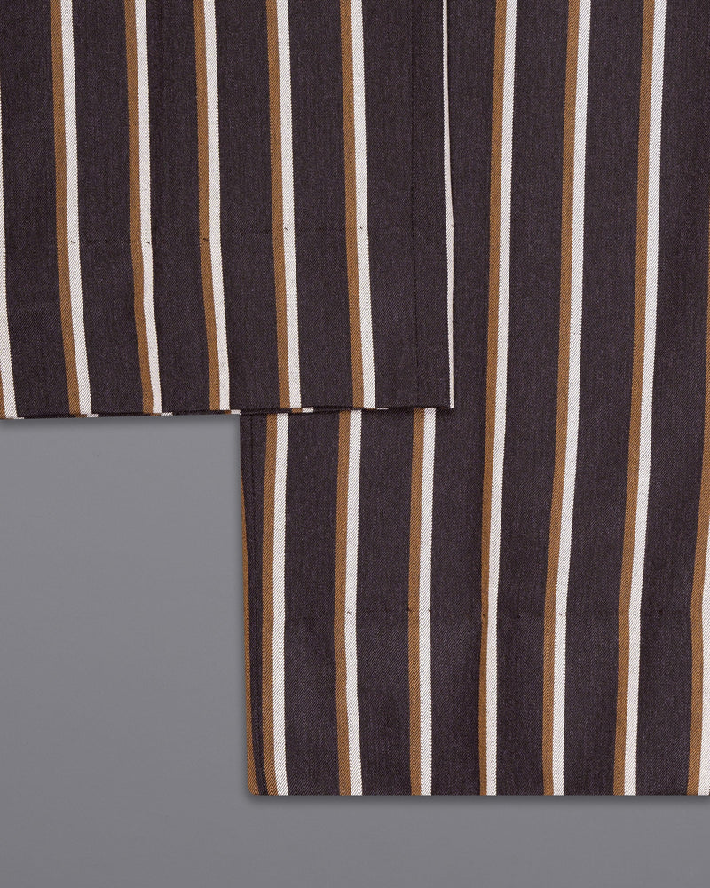 Eclipse Brown Striped Wool Rich Pant T1560-28, T1560-30, T1560-32, T1560-34, T1560-36, T1560-38, T1560-40, T1560-42, T1560-44