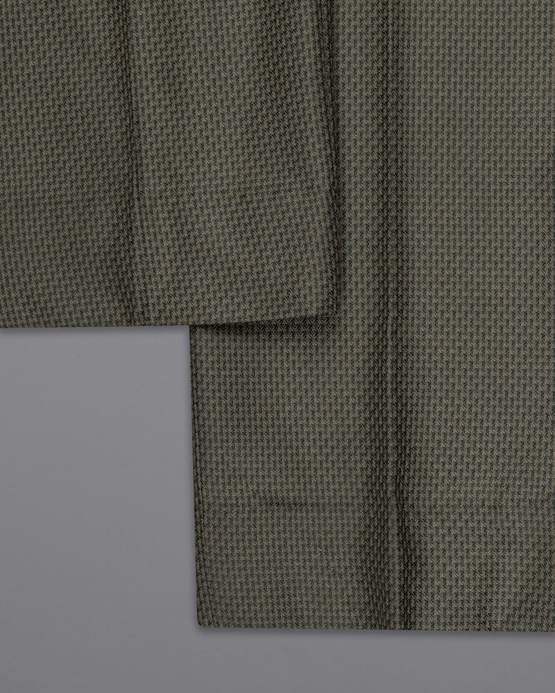 Scrub Green with jade black textured Wool Rich Pant T1574-28, T1574-30, T1574-32, T1574-34, T1574-36, T1574-38, T1574-40, T1574-42, T1574-44