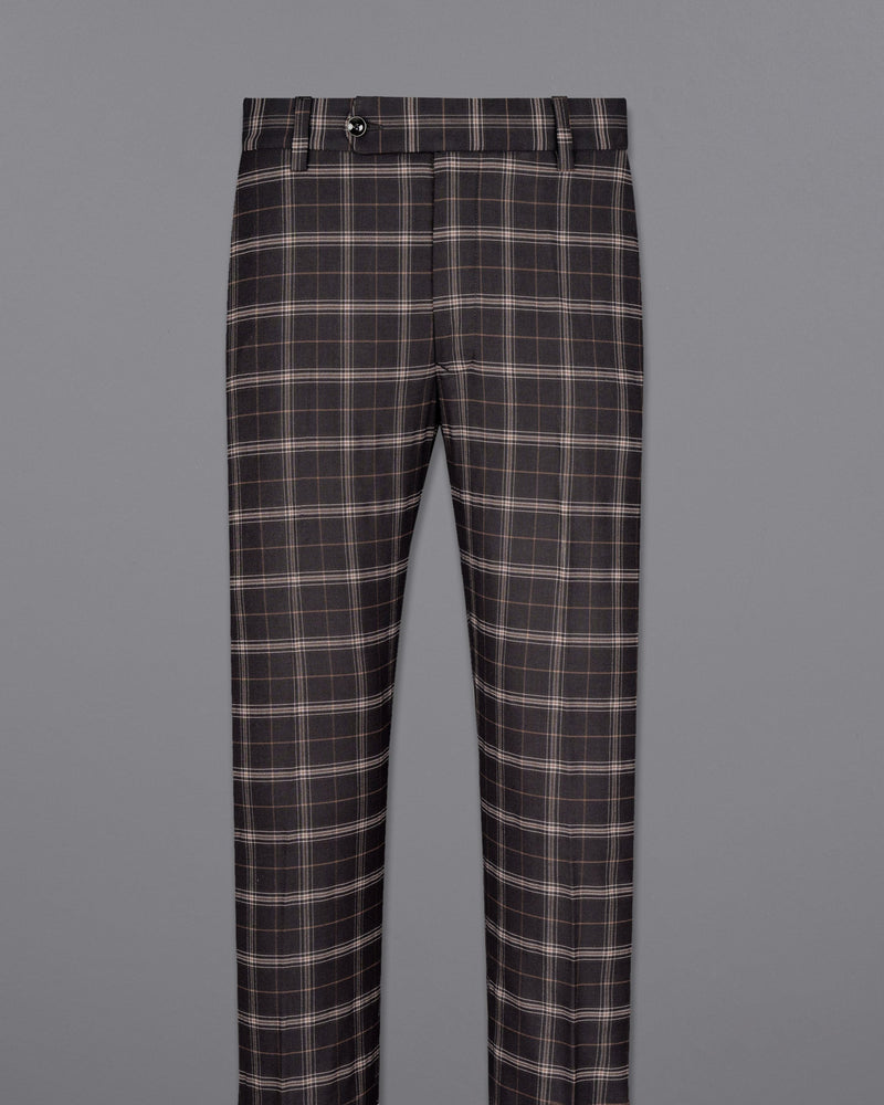 Mind Shaft Black Plaid Woolrich Pant T1620-28, T1620-30, T1620-32, T1620-34, T1620-36, T1620-38, T1620-40, T1620-42, T1620-44