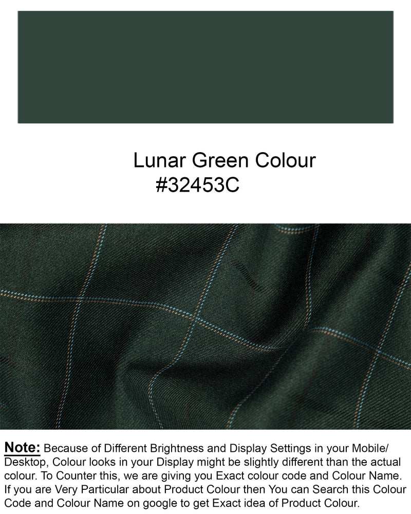 Lunar Green Super fine windowpane Woolrich Pant T1624-28, T1624-30, T1624-32, T1624-34, T1624-36, T1624-38, T1624-40, T1624-42, T1624-44