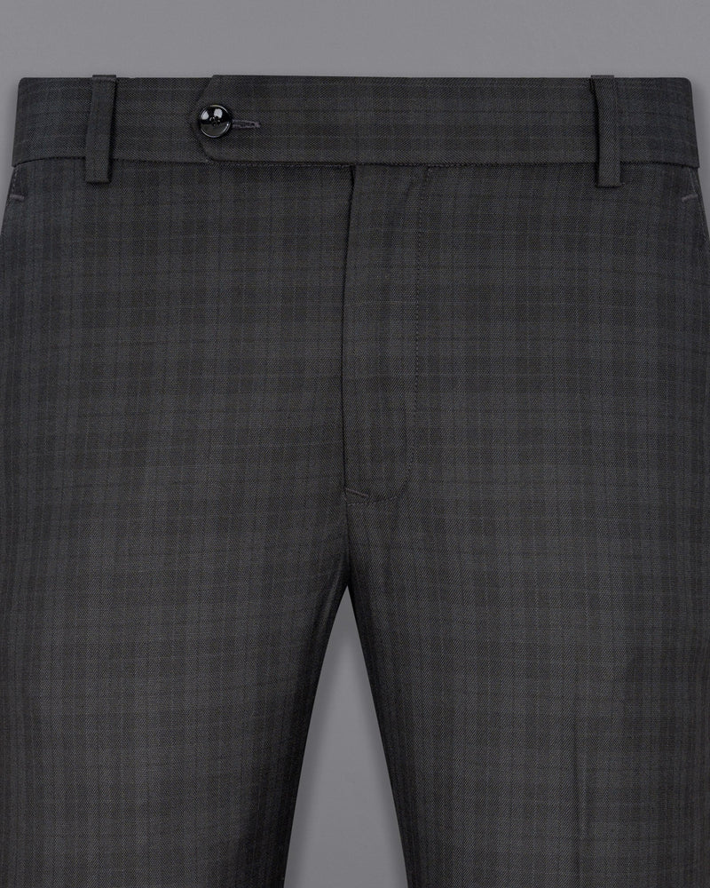 Mine Shaft Gray Plaid Pant