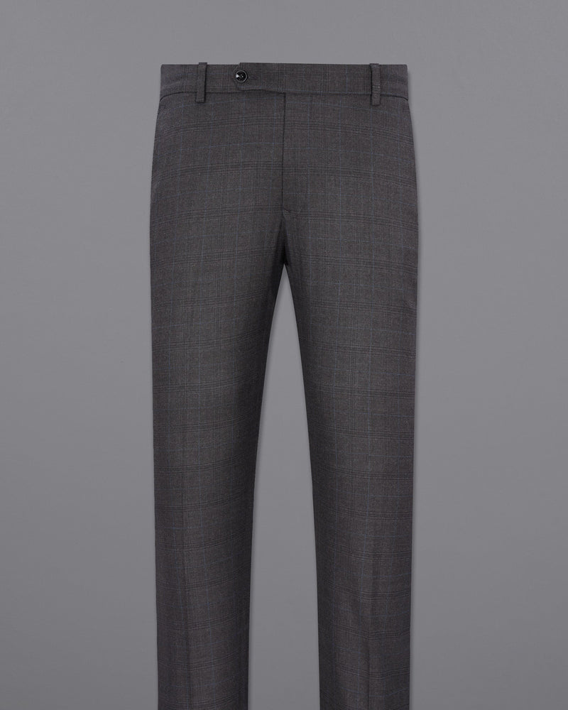 lridium with metallic Plaid Pant