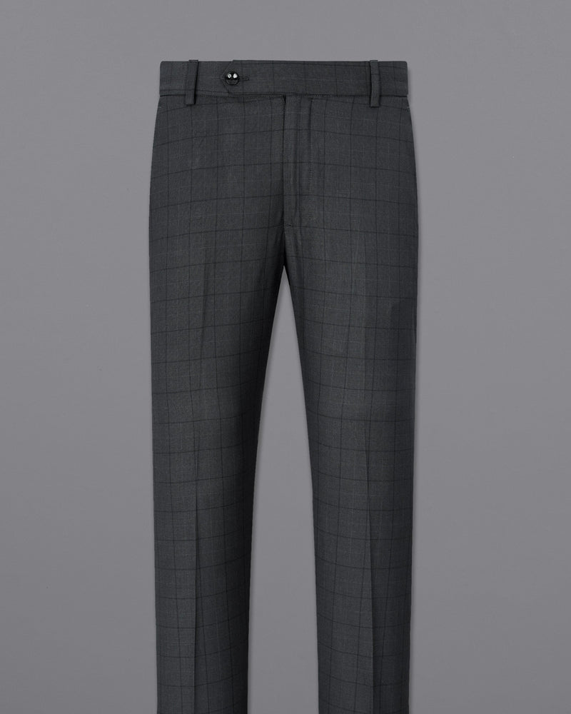 Gravel Grey With Zeus Textured Pant