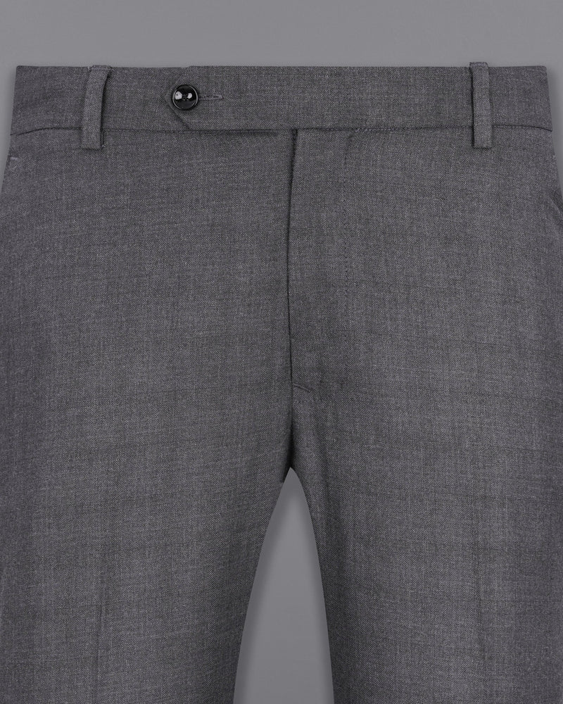 Gravel Gray Textured Pant