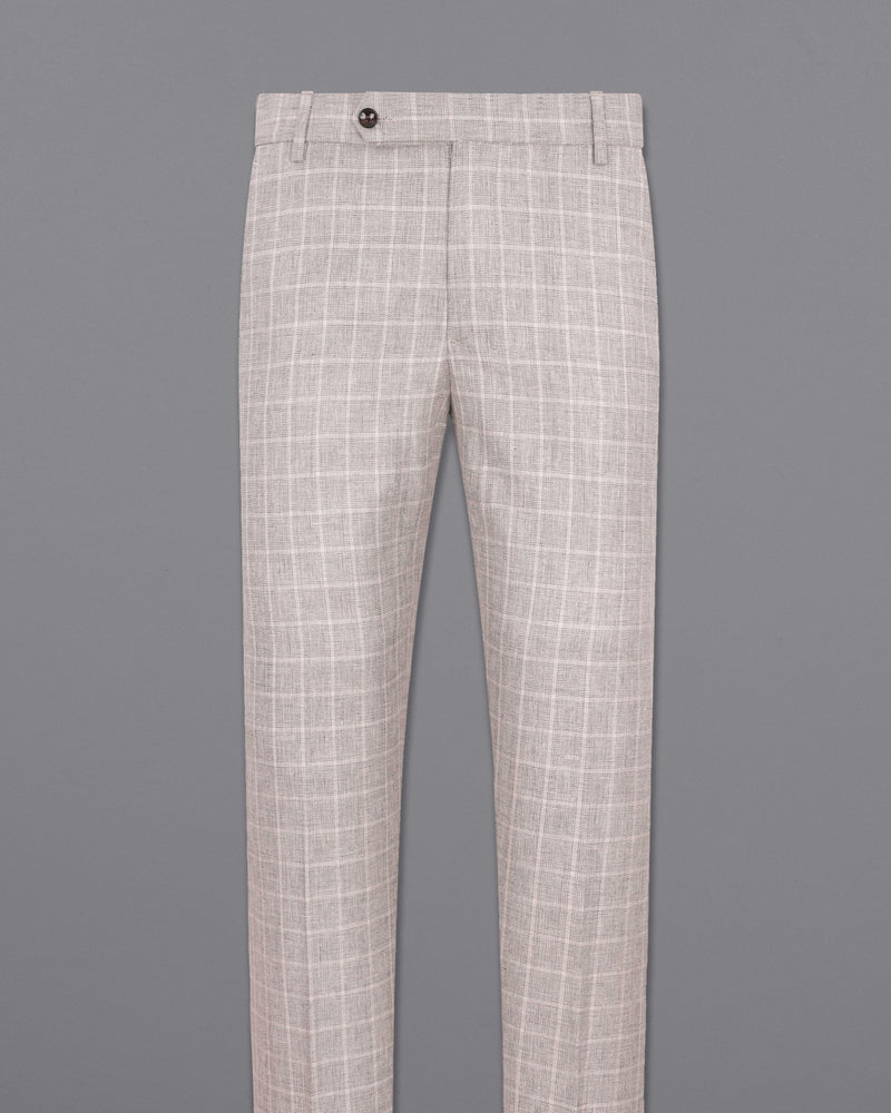 Timberwolf light Brown Plaid Pant