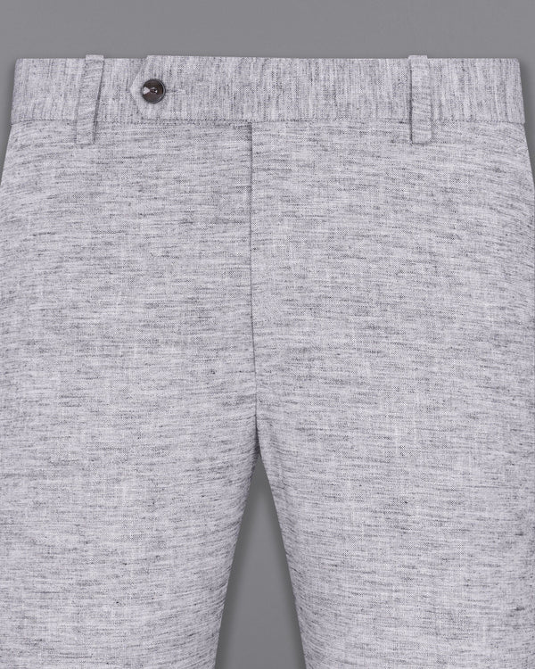 Sandstone Grey Textured Pant