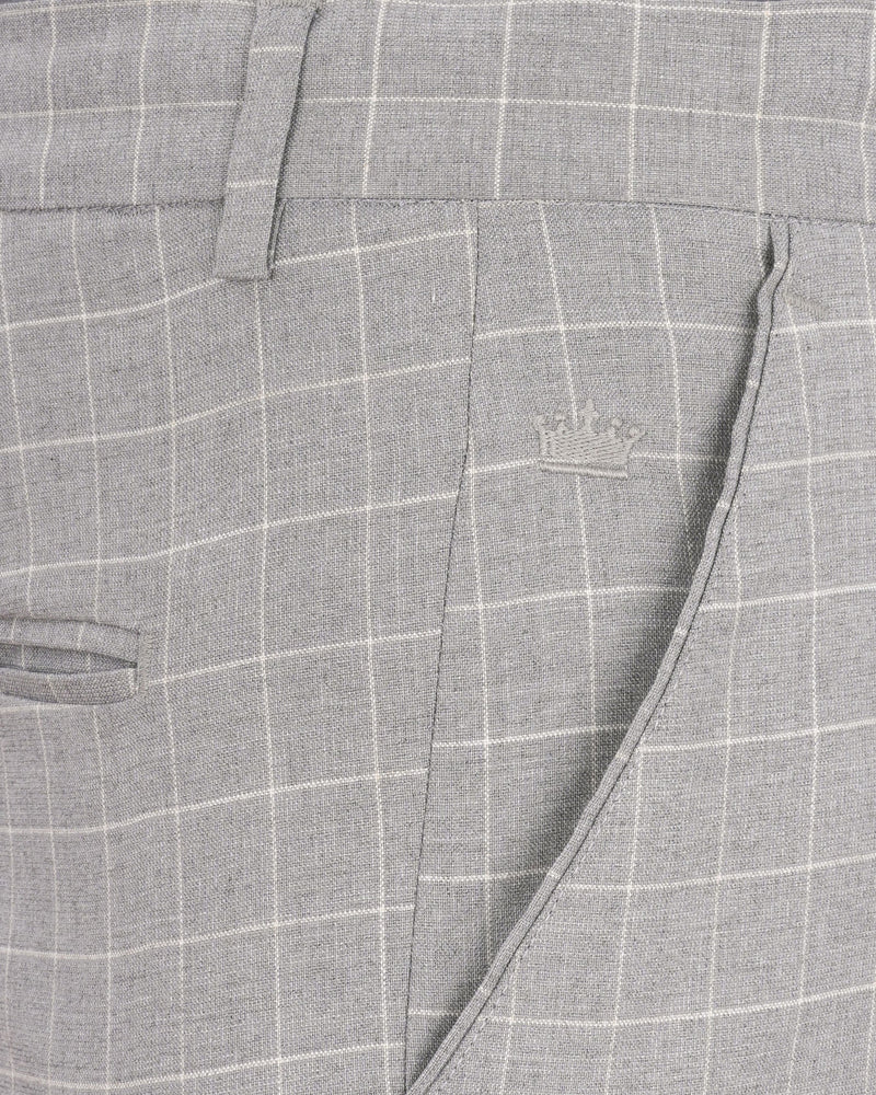 Hurricane Gray Plaid Pant