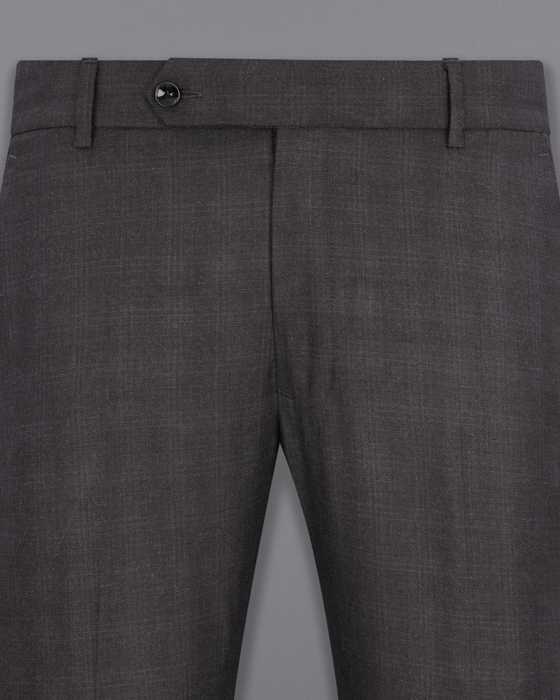 Iridium Gray Plaid Pant