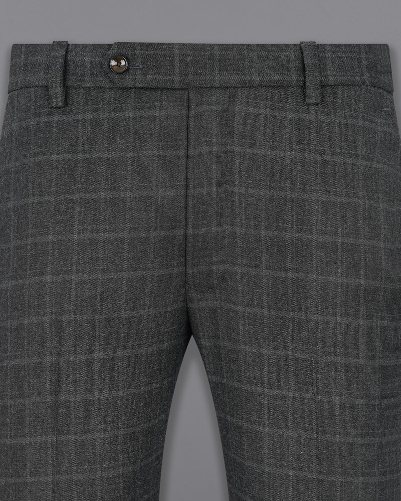 Dune Gray Plaid Pant