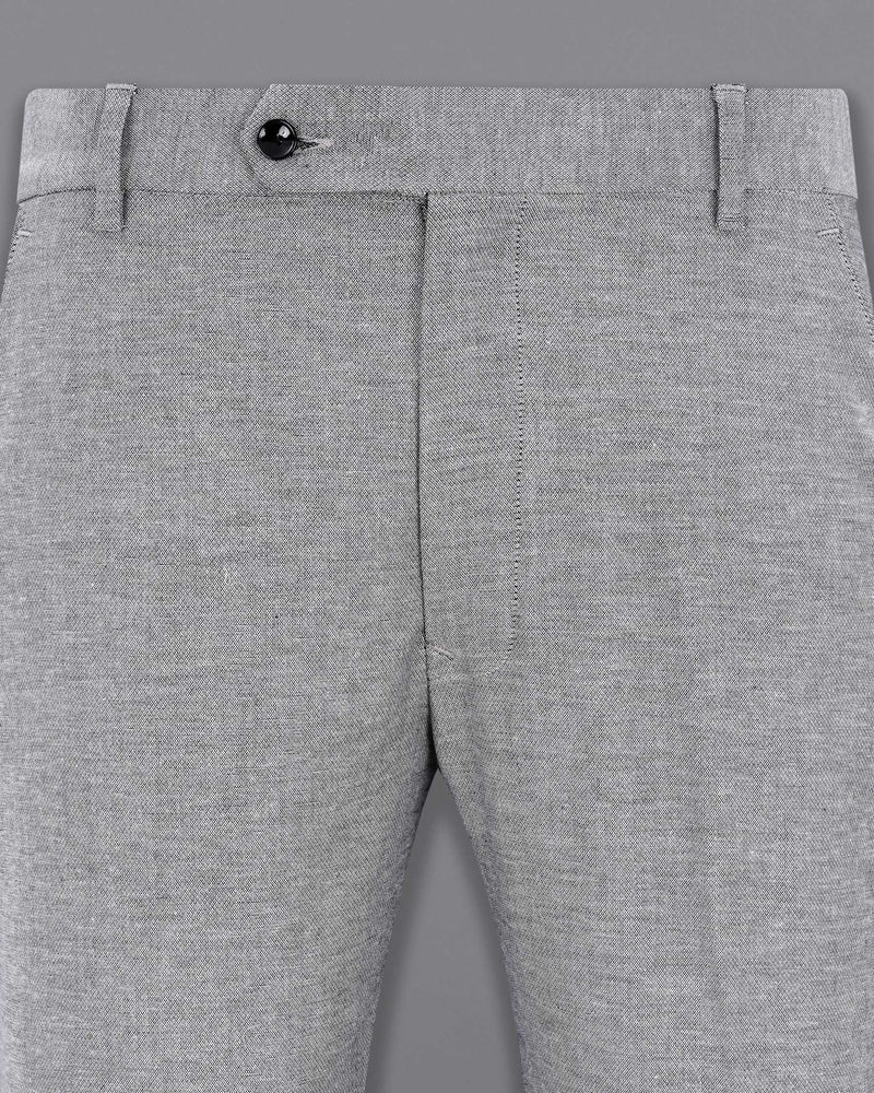 Star Dust Gray Cotton Pant