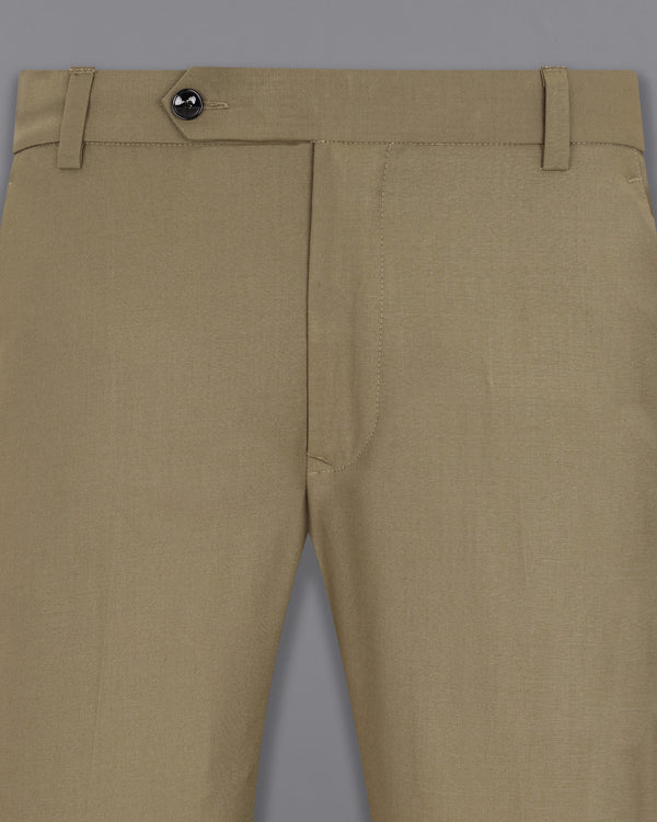 Shadow Brown Textured Pant