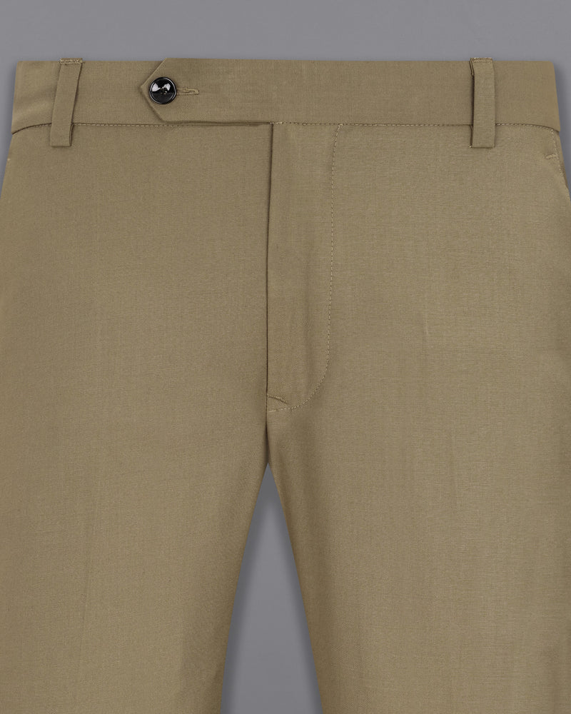 Shadow Brown Textured Pant