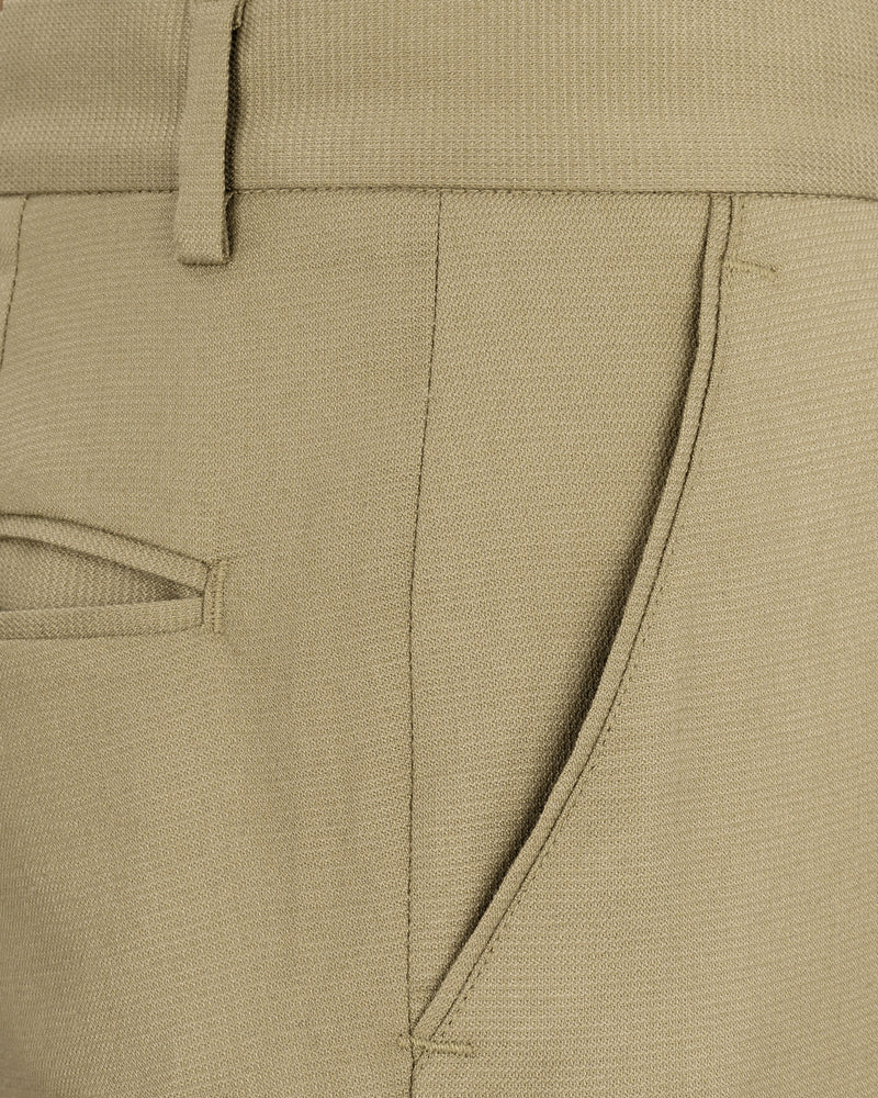 Sandrift Beige Textured Pant