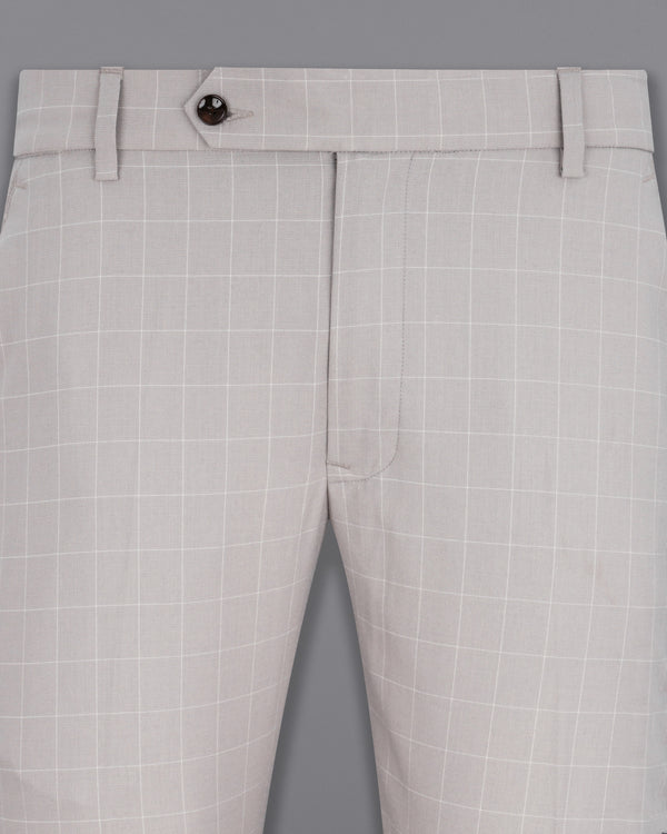 Martini Gray Checkered Pant