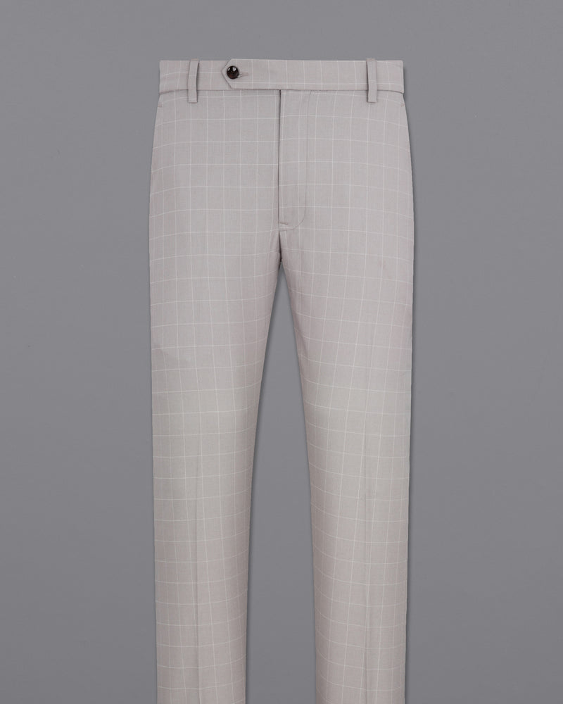 Martini Gray Checkered Pant