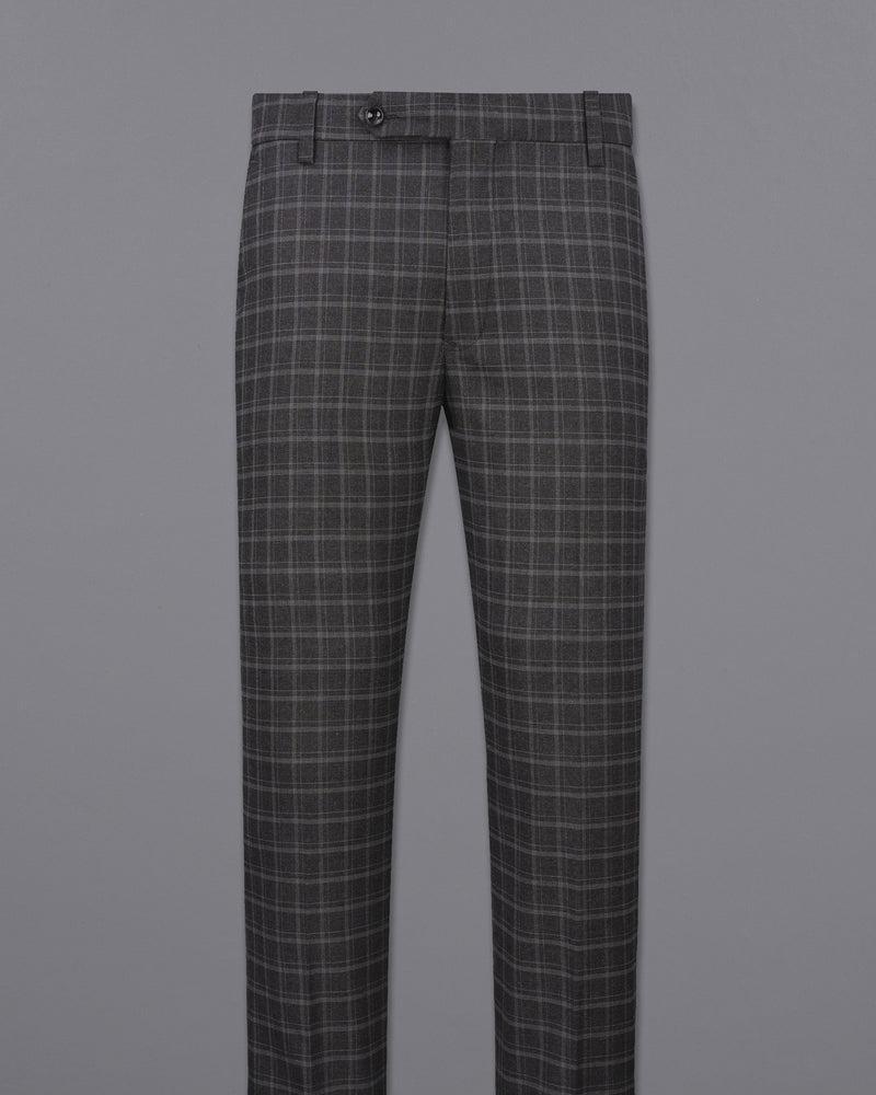 Cape God Gray Checkered Pant