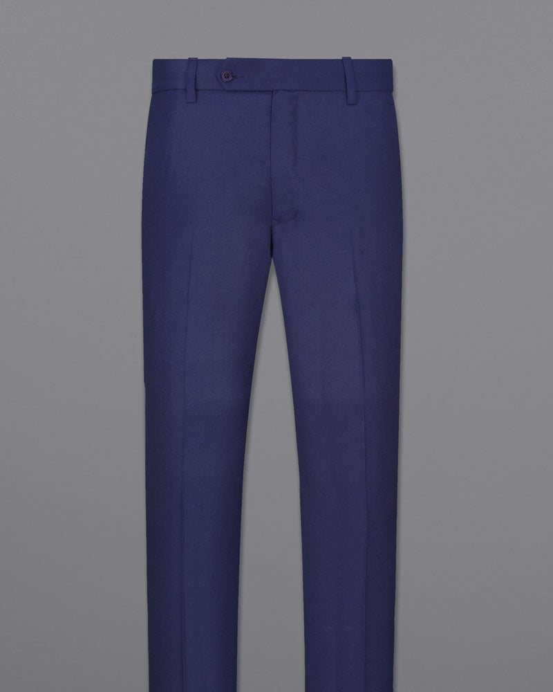 Martinique Blue Textured Pant T1990-28, T1990-30, T1990-32, T1990-34, T1990-36, T1990-38, T1990-40, T1990-42, T1990-44