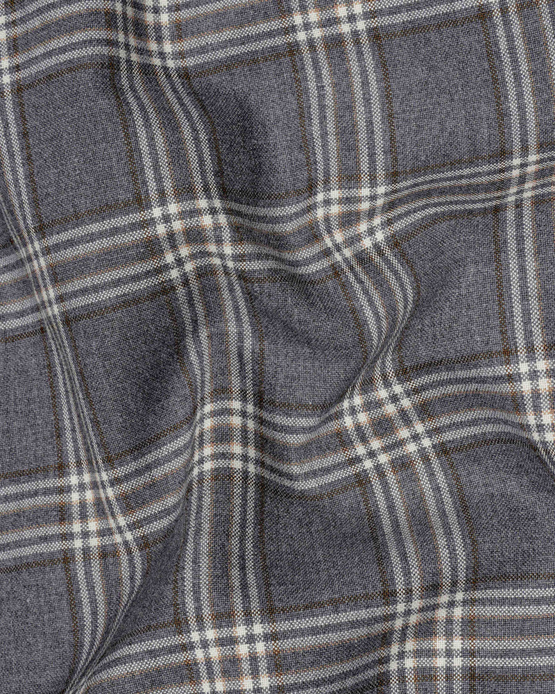 Smoky Gray Plaid Pant T2058-28, T2058-30, T2058-32, T2058-34, T2058-36, T2058-38, T2058-40, T2058-42, T2058-44