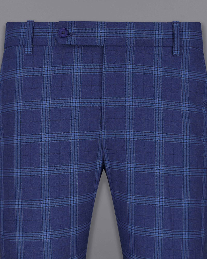 Rhino Blue Plaid Pant T2062-28, T2062-30, T2062-32, T2062-34, T2062-36, T2062-38, T2062-40, T2062-42, T2062-44