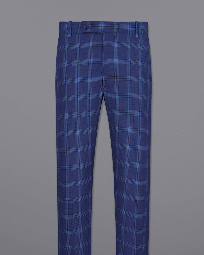 Rhino Blue Plaid Pant T2062-28, T2062-30, T2062-32, T2062-34, T2062-36, T2062-38, T2062-40, T2062-42, T2062-44