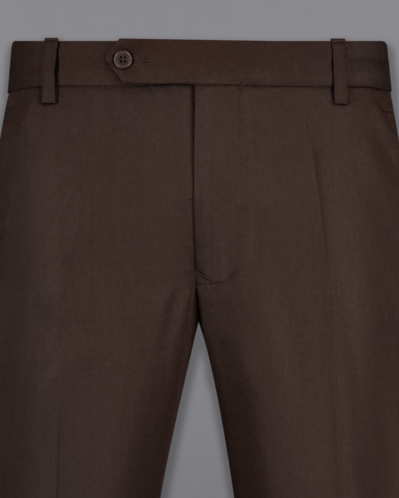 Woody Brown Textured Pant T2094-28, T2094-30, T2094-32, T2094-34, T2094-36, T2094-38, T2094-40, T2094-42, T2094-44