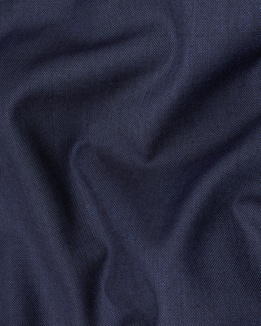 Gunmetal Navy Blue Solid Pant