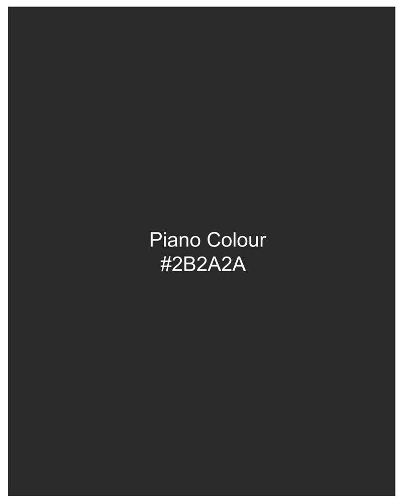 Piano Gray Cotton Pant