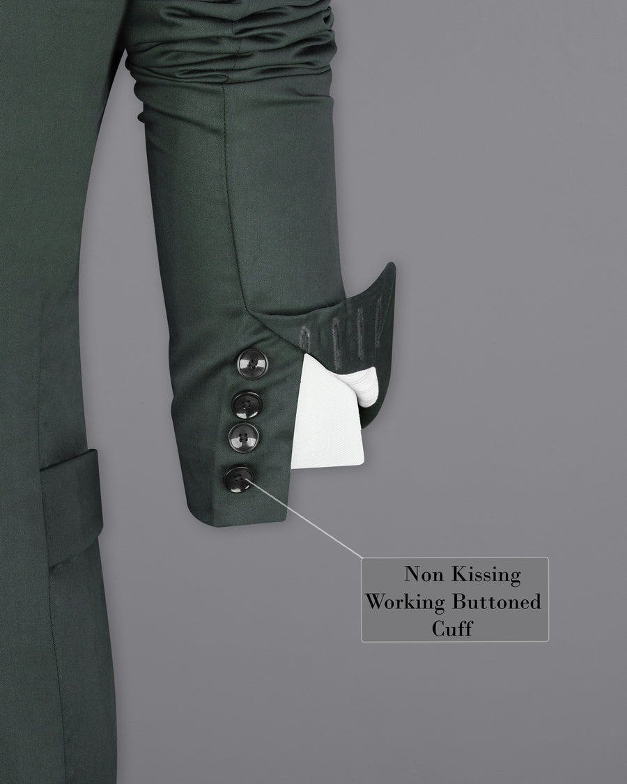 Juniper Green Double Breasted Trench Coat TCB02-D1-36, TCB02-D1-38, TCB02-D1-40, TCB02-D1-42, TCB02-D1-44, TCB02-D1-46, TCB02-D1-48, TCB02-D1-50, TCB02-D1-52, TCB02-D1-54, TCB02-D1-56, TCB02-D1-58, TCB02-D1-60