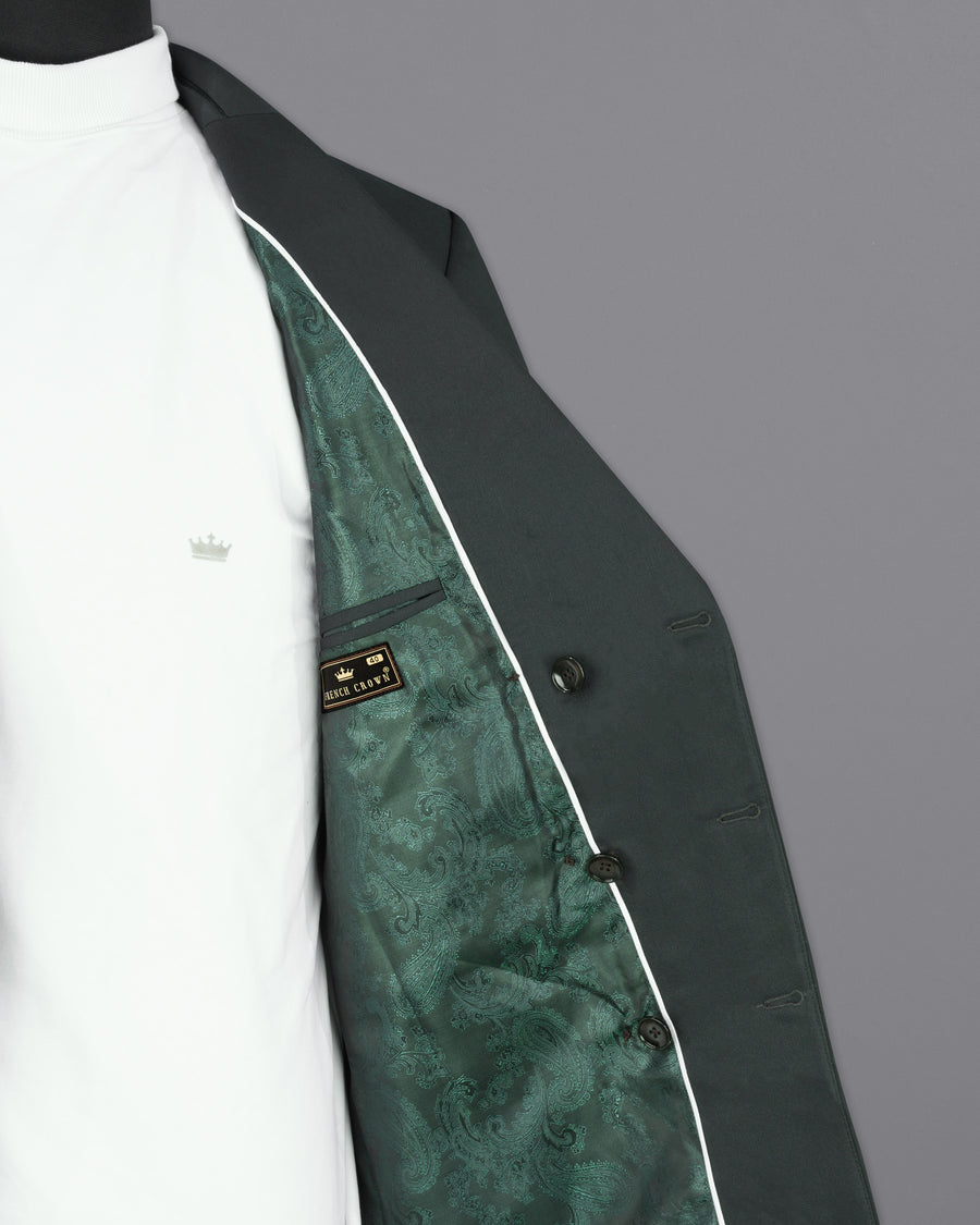 Juniper Green Double Breasted Trench Coat TCB02-D1-36, TCB02-D1-38, TCB02-D1-40, TCB02-D1-42, TCB02-D1-44, TCB02-D1-46, TCB02-D1-48, TCB02-D1-50, TCB02-D1-52, TCB02-D1-54, TCB02-D1-56, TCB02-D1-58, TCB02-D1-60