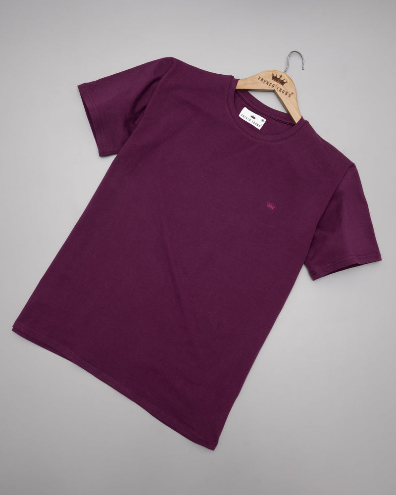 Russian Violet Super Soft Premium Organic Cotton Jersey T-shirt