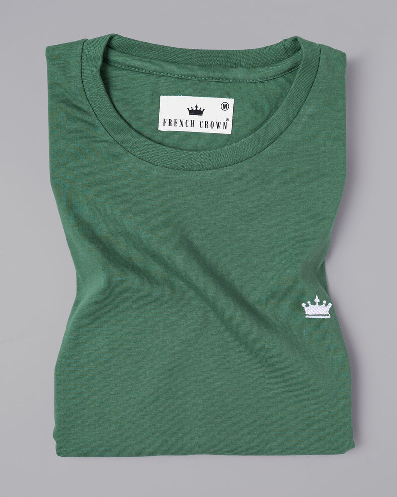 Basil Green Premium Vegetable Dyed Organic Cotton T-shirt