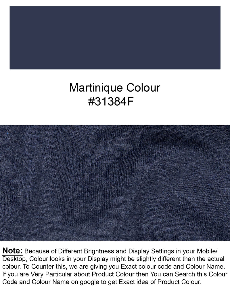 Martinique Blue Full Sleeve Premium Cotton Jersey Sweatshirt TS450-S, TS450-M, TS450-L, TS450-XL, TS450-XXL