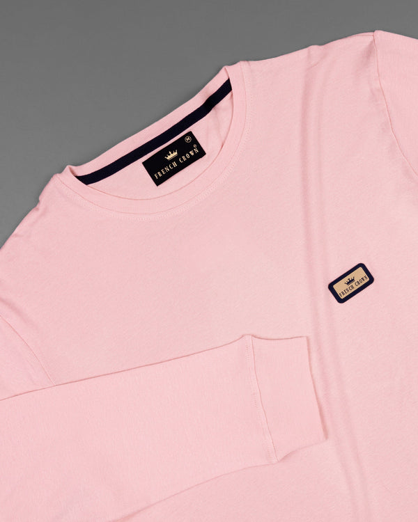 Chantilly Pink Full Sleeve Premium Cotton Jersey Sweatshirt TS454-S, TS454-M, TS454-L, TS454-XL, TS454-XXL