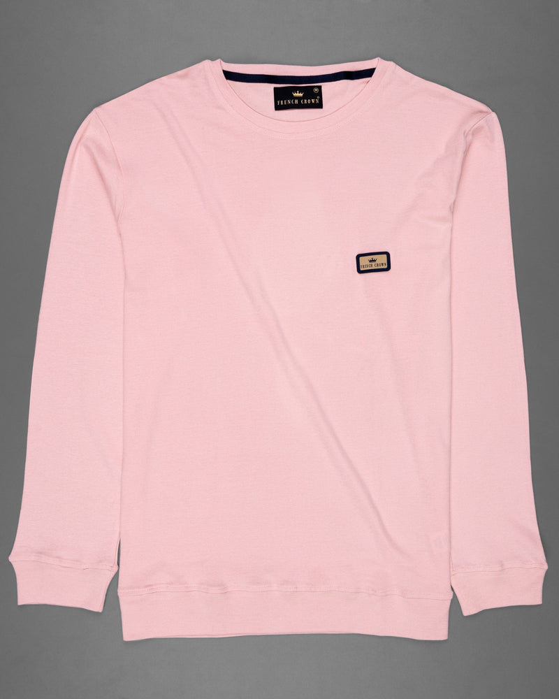 Chantilly Pink Full Sleeve Premium Cotton Jersey Sweatshirt TS454-S, TS454-M, TS454-L, TS454-XL, TS454-XXL