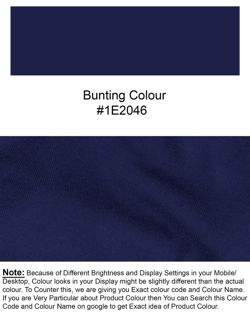 Bunting Blue Full Sleeve Super Soft Premium Cotton Sweatshirt TS456-S, TS456-M, TS456-L, TS456-XL, TS456-XXL