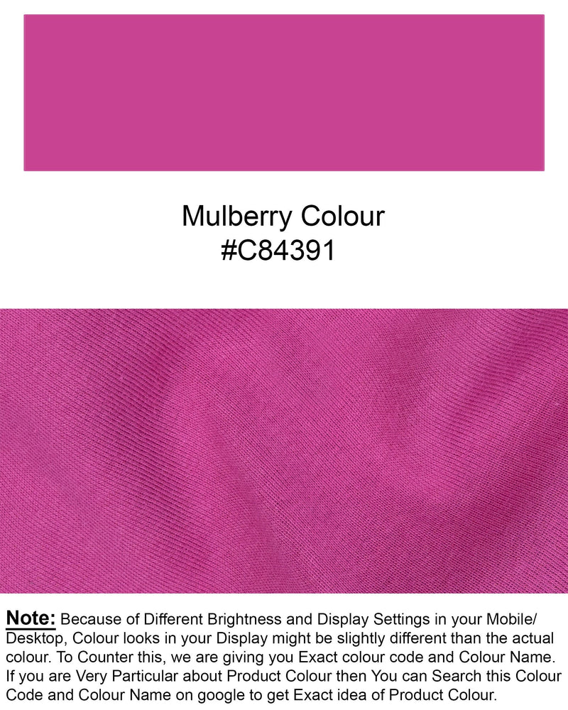 Mulberry Pink Full Sleeve Super Soft Premium Cotton Sweatshirt TS460-S, TS460-M, TS460-L, TS460-XL, TS460-XXL