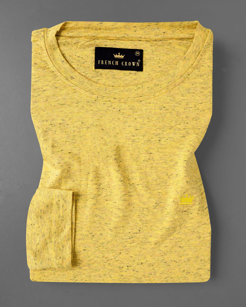 Equator Yellow Full Sleeve Premium Cotton T-Shirt TS470-S, TS470-M, TS470-L, TS470-XL, TS470-XXL