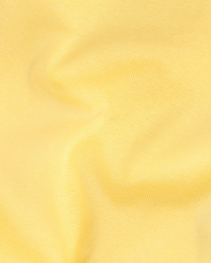 Sweet Corn Yellow Full Sleeve Premium Cotton Jersey Sweatshirt TS480-S, TS480-M, TS480-L, TS480-XL, TS480-XXL