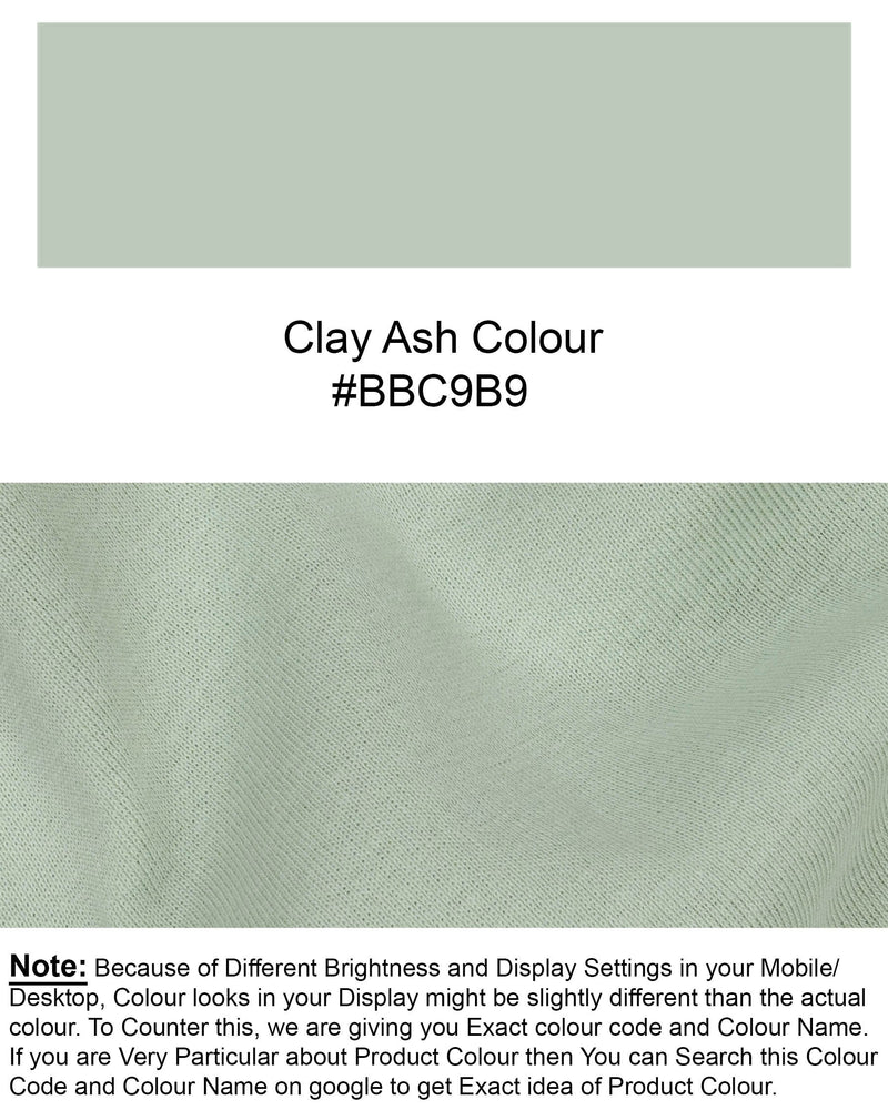 Clay Ash Full Sleeve Premium Cotton Jersey Sweatshirt TS485-S, TS485-M, TS485-L, TS485-XL, TS485-XXL