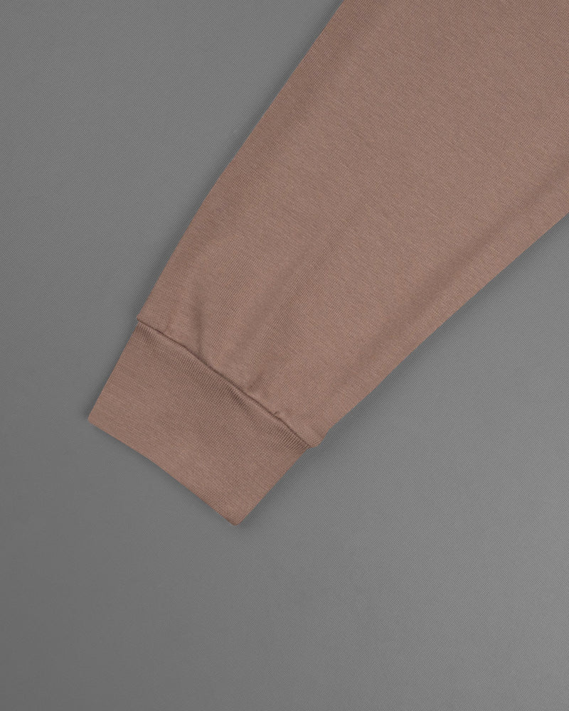 Sandrift Brown Full Sleeve Premium Cotton Jersey Sweatshirt TS515-S, TS515-M, TS515-L, TS515-XL, TS515-XXL