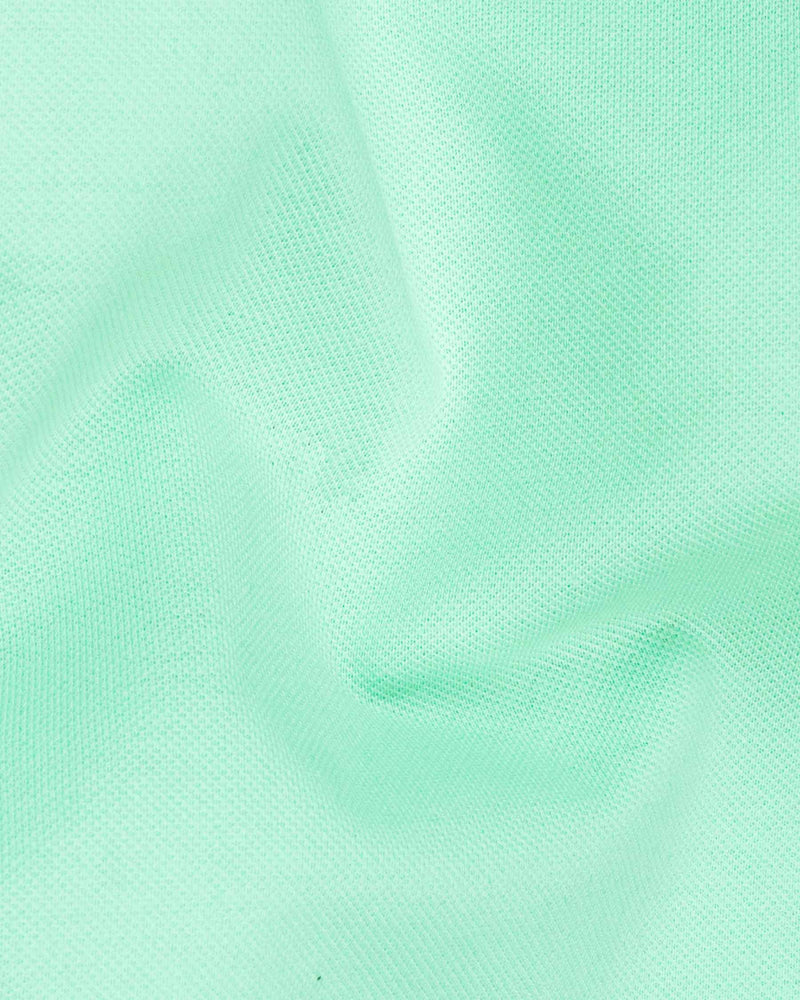 Mint Green Super Soft Organic Pique Polo T-Shirt TS540-S, TS540-M, TS540-L, TS540-XL, TS540-XXL