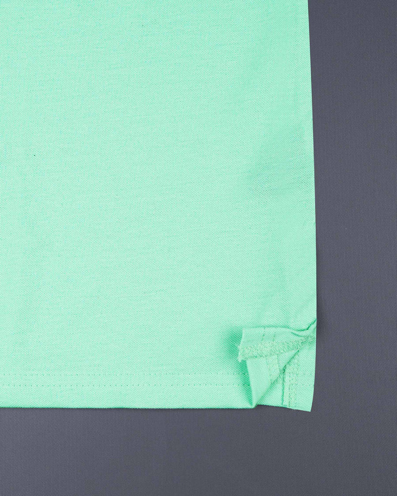 Mint Green Super Soft Organic Pique Polo T-Shirt TS540-S, TS540-M, TS540-L, TS540-XL, TS540-XXL